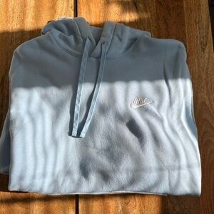 baby blue nike hoodie